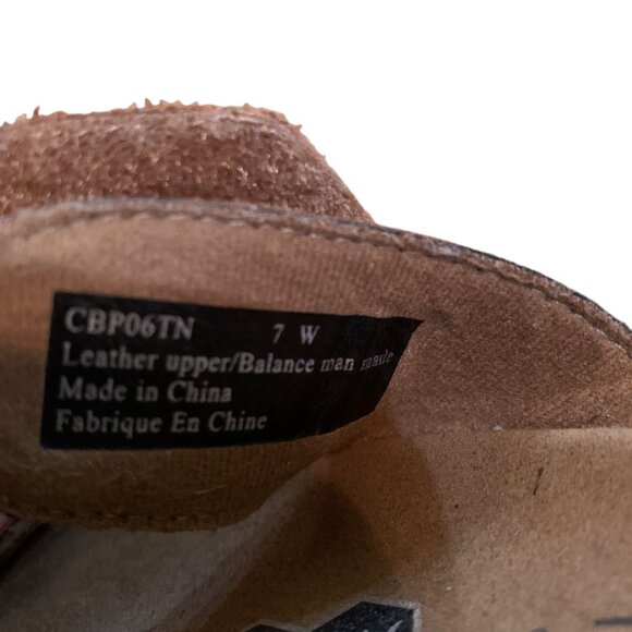 Lot of 2 Cobb Hill By New Balance RevLite Brown & Tan Sandles Sz 7W - Picture 16 of 16